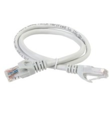 ITK PC01-C5EU-1M Коммутационный шнур (патч-корд), кат.5Е UTP, 1м, серый