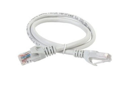 [Патч-корды, Патч-панели] ITK PC01-C5EU-5M Коммутационный шнур (патч-корд), кат.5Е UTP, 5м, серый
