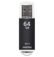 Smartbuy USB Drive 64Gb V-Cut Black SB64GBVC-K3