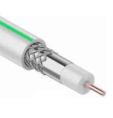 PROconnect (01-2431-2) Кабель SAT 703 B, CCS/Al/Al, (75%), 75 Ом, 100м., белый