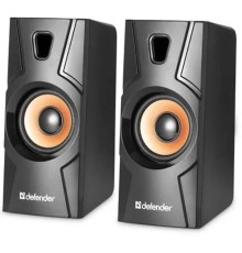 Defender Aurora S8 черный, 8 Вт, питание от USB Акустическая 2.0 система [65408]