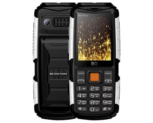 [Мобильный телефон] BQ 2430 Tank Power Black+Silver