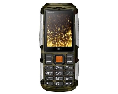 [Мобильный телефон] BQ 2430 Tank Power Camouflage+Silver