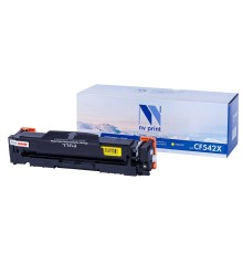 NV Print CF542X Картридж для HP CLJ Pro M254nw/dw/M280nw/M281fdn/M281fdw, Y, 2,5K