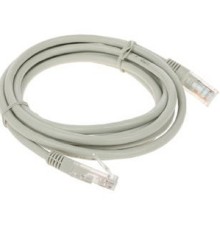 Cablexpert Патч-корд медный UTP PP10-2M кат.5, 2м, литой, многожильный (серый)