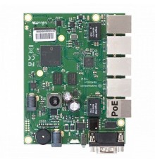 MikroTik RB450Gx4 Плата, 716 МГц (4 ядра), 5х 1G RJ45, microSD, RS232