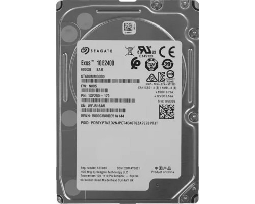 [Жесткий диск] 600Gb Seagate Enterprise Performance 10K (ST600MM0009) {SAS 12Gb/s,  10000 rpm, 128mb, 2.5