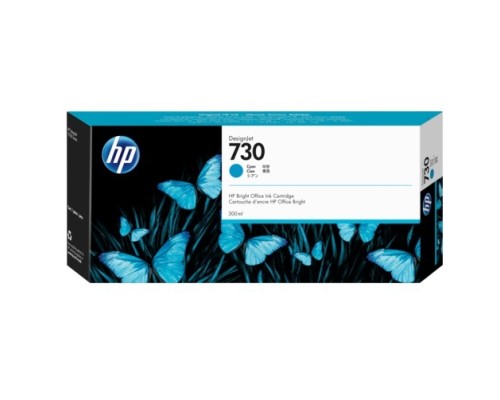 [Расходные материалы] HP 730 P2V68A Картридж HP голубой   {HP DesignJet T1700, (300 мл)}