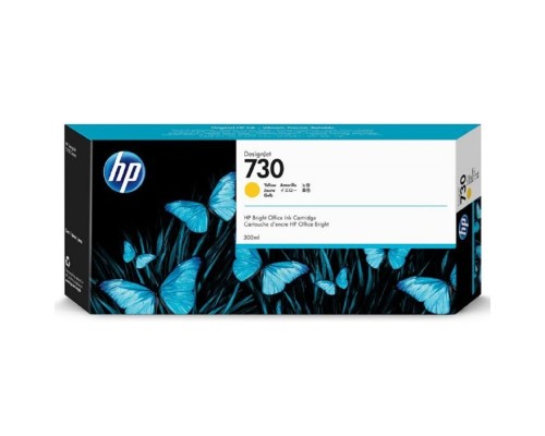 [Расходные материалы] HP 730 P2V70A Картридж HP желтый   {HP DesignJet T1700, (300 мл)}