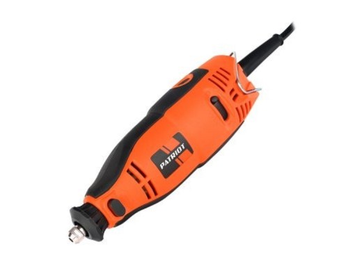 [Шлифовальная машина] PATRIOT EE 160 Гравер электрический { с гибким валом 160Вт, 40 насадок в комплекте, кейс } [150301160] 