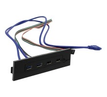 Exegate EX269460RUS Фронтальная панель U5H-614,  5.25