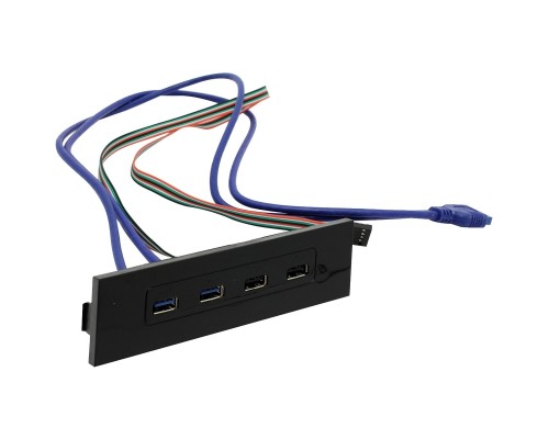 [Контроллер] Exegate EX269460RUS Фронтальная панель U5H-614,  5.25