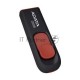 Флэш диск USB 2.0 ADATA Flash Drive 64Gb С008 Black-Red