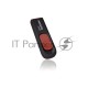Флэш диск USB 2.0 ADATA Flash Drive 64Gb С008 Black-Red