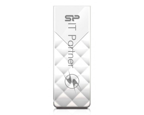 Флэш Диск Silicon Power USB Drive 64Gb Ultima U03 SP064GBUF2U03V1W {USB2.0, White}