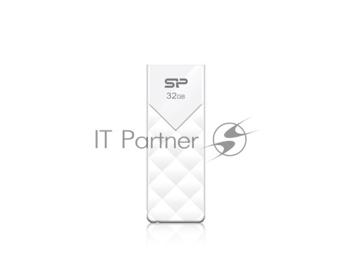 Флэш Диск Silicon Power USB Drive 64Gb Ultima U03 SP064GBUF2U03V1W {USB2.0, White}