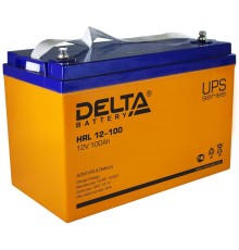 Delta HRL 12-100 Х (100А\ч, 12В) свинцово- кислотный  аккумулятор