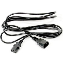 Aopen (ACE001-1.8M) Кабель монитор - компьютер 1.8 метра 220V (UPS -> устройство) <VDE> 3G*0.5mm