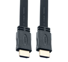 PERFEO Кабель HDMI A вилка - HDMI A вилка, плоский, ver.1.4, длина 3 м. (H1303)