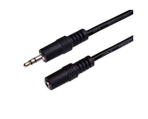 [кабели] PERFEO Кабель Jack 3.5 мм вилка - Jack 3.5 мм розетка, длина 3 м. (J2202)