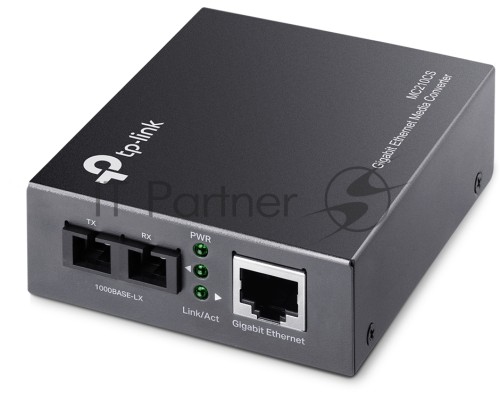 Сетевой коммутатор  TP-Link SMB MC210CS Медиаконвертер 1/1000M RJ45 port (Auto MDI/MDIX), Full-duplex, up to 15Km