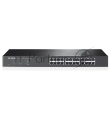 Сетевой коммутатор  TP-Link SMB TL-SF1024 Коммутатор 24-port 10/100M Switch, 1U 19-inch rack-mountable steel case