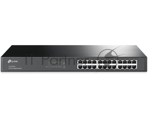 Сетевой коммутатор  TP-Link SMB  TL-SG1024 Коммутатор 24LAN 10/100/1000Mb/s Unmanagersd Gigabit Rackmount Switch