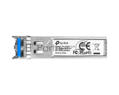 Модуль TP-Link SMB TL-SM311LM Gigabit SFP module, Multi-mode, MiniGBIC, LC interface, Up to 550/275m distance