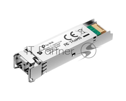 Модуль TP-Link SMB TL-SM311LM Gigabit SFP module, Multi-mode, MiniGBIC, LC interface, Up to 550/275m distance