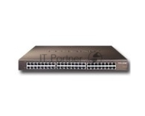 Сетевой коммутатор  TP-Link SMB TL-SG1048 Коммутатор 48-port Gigabit Switch, 1U 19-inch rack-mountable steel case