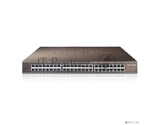 Сетевой коммутатор  TP-Link SMB TL-SG1048 Коммутатор 48-port Gigabit Switch, 1U 19-inch rack-mountable steel case
