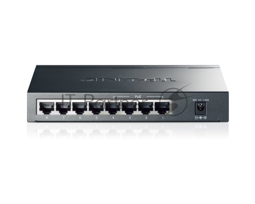Коммутатор  TP-Link SMB TL-SG1008P Коммутатор 8-port Gigabit Switch с 4 портами РоЕ