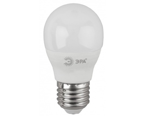 [ЭРА Светодиодные лампы] ЭРА Б0032987 Лампочка светодиодная STD LED P45-11W-827-E27 E27 / Е27 11Вт шар теплый белый свет 