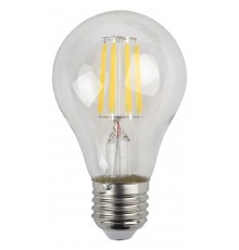 ЭРА Б0019014 Светодиодная лампа груша F-LED A60-9W-827-E27 (филамент, груша, 9Вт, тепл, Е27)