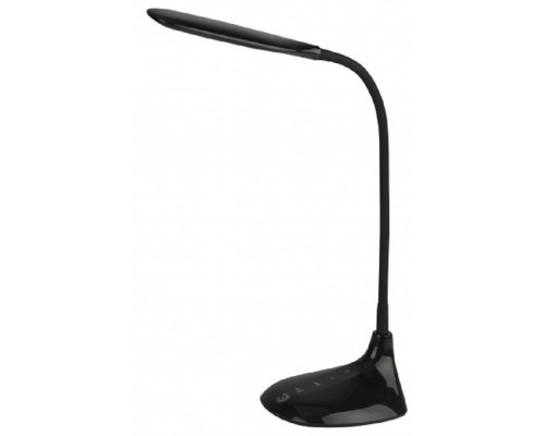 [Настольные светильники] ЭРА Б0019129 Настольный светодиодный светильник NLED-452-9W-BK черный {5 ступенчатый диммер яркости, цвет. температура 3000/4500/6500К}