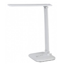 ЭРА Б0031612 Настольный светодиодный светильник NLED-462-10W-W белый {складной, 3 ступенчатый диммер яркости, цвет. темп. 3000К}