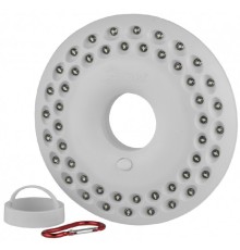 ЭРА Б0029178 Кемпинговый фонарь КВ-601 {48 светодиодов, карабин, ударопрочный пластик, 3xAA в комплект не входят}