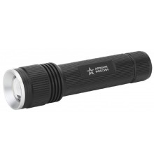 ЭРА Б0030201 Светодиодный фонарь АРМИЯ РОССИИ MB-901 Тополь ручной на батарейках с регулировкой фокуса IPX6 20Вт алюминиевый