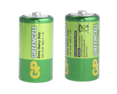 [Батарейки] GP 14G/R14-2S2 24/480  (2 шт. в уп-ке)