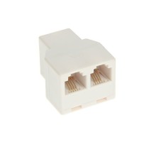 Rexant (03-0032) Телефонный двойник RJ-11 (штекер - 2 гнезда) 6P-4C (50 шт)