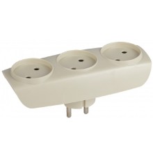 ЭРА Б0017018 Разветвитель SP-3-I сл. кость 3гн, без заземл.