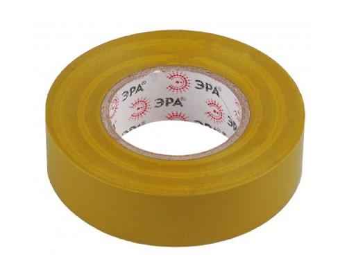 [ЭРА, Rexant Изолента] ЭРА C0036543 ПВХ-изолента 19ммх20м желтая  [043614]