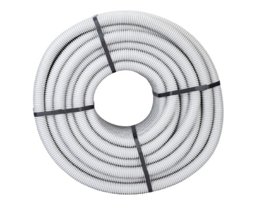 [ЭРА Трубы гофрированные ПВХ] ЭРА Б0020115 Трубы гофр ПВХ GOFR-32-50-PVC (серый) d 32мм с зонд. легкая 50м