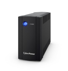 ИБП CyberPower UTI675E {Line-Interactive, Tower, 675VA/360W (2 EURO), 12В/5 Ач х 1}
