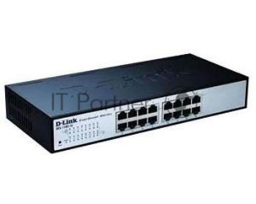 Сетевое оборудование D-Link DES-1100-16/A2A Настраиваемый компактный коммутатор EasySmart с 16 портами 10/100Base-TX