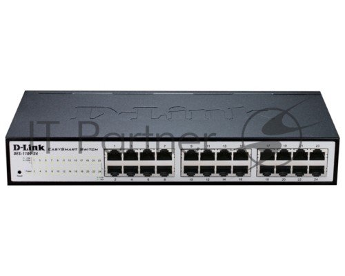 Сетевое оборудование D-Link DES-1100-24/A2A/C/IN Настраиваемый компактный коммутатор EasySmart с 24 портами 10/100Base-TX