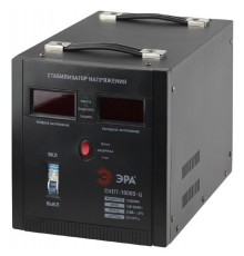 ЭРА Б0020164 СНПТ-10000-Ц Стабилизатор напряжения переносной, ц.д., 140-260В/220/В, 10000ВА