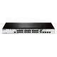 Сетевое оборудование D-Link DES-3200-28/C1A Управляемый коммутатор 2 уровня с 24 портами 10/100BASE-T + 2 комбо-портами 1000Base-T/SFP