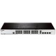 Сетевое оборудование D-Link DES-3200-28/C1A Управляемый коммутатор 2 уровня с 24 портами 10/100BASE-T + 2 комбо-портами 1000Base-T/SFP