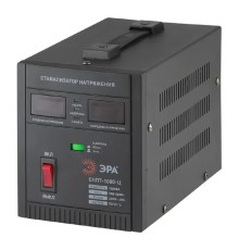 ЭРА Б0020158 СНПТ-1000-Ц Стабилизатор напряжения переносной, ц.д., 140-260В/220/В, 1000ВА